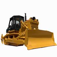 Haitui 220hp/175kw hydraulic crawler dozer bulldozer for sale