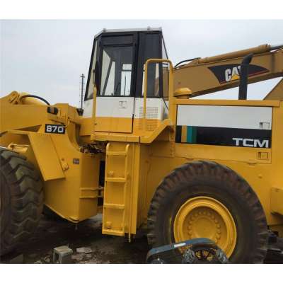 Used japan tcm 870 820 good working condition TCM 870 wheel loader