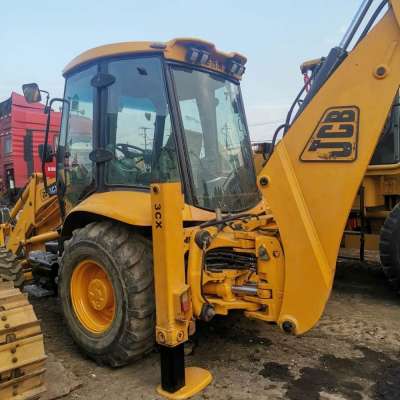 Used UK JCB 3cx backhoe loader 4cx JCB backhoe loader on cheap sale