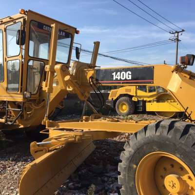 Good price/cheap/big discount used CAT 140G 140K 140G 12G 120H/CAT Motor Grader for sale /Road Construction