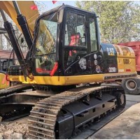 Used earth-moving cat 320d excavator for sale